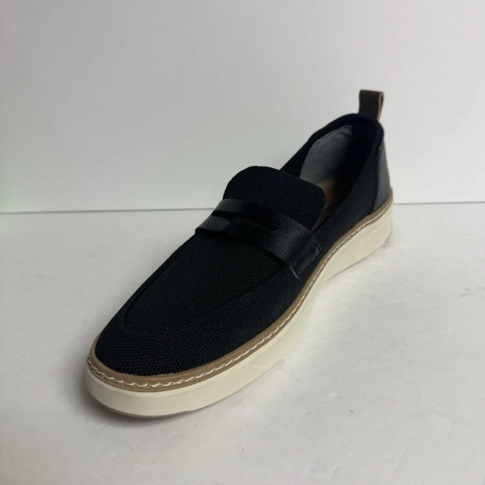 Hush Puppies Womens Cody Slip On Black Size 9.5 M